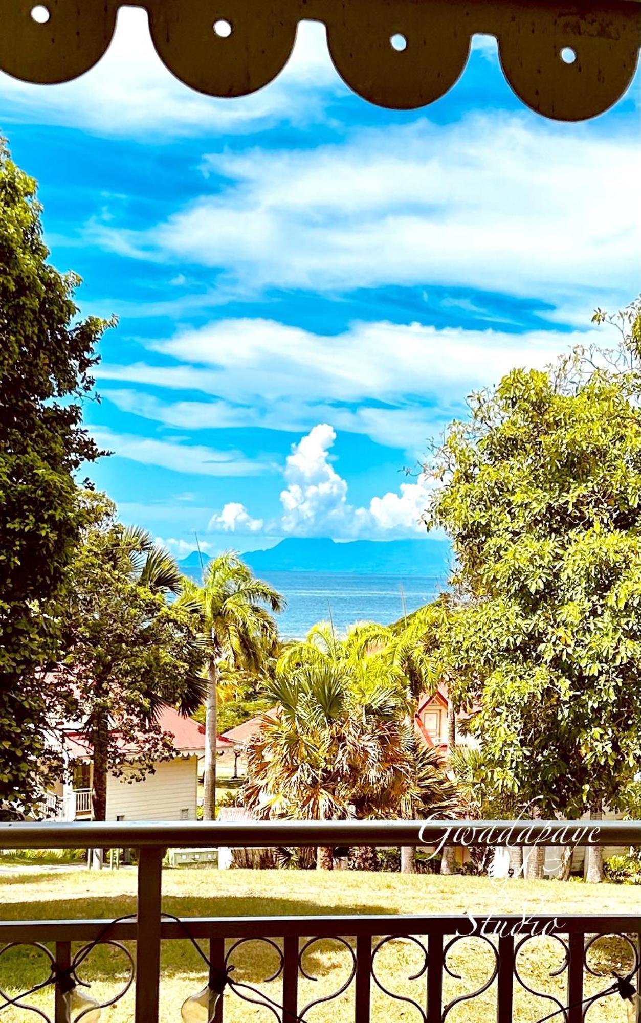 Vue Exclusive Mer Et Volcan, Village Vacances Avec Plage Et Piscine, Les Gwadastudios Sainte-Anne  Exteriér fotografie